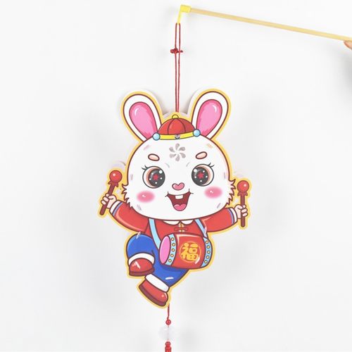 竹木手提杆100根 儿童手工灯笼杆子 新年古风灯笼用的27cm木杆