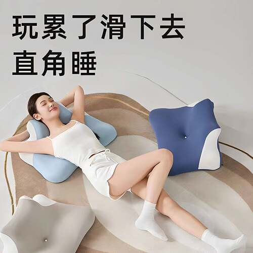 记忆棉趴睡枕软硬两用记忆棉枕头多姿势护颈枕卧室靠枕侧睡可拆洗