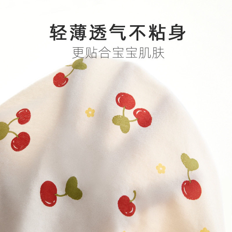 女童夏季短裤宝宝薄款纯棉印花透气裤子夏装洋气女孩休闲裤屁屁裤