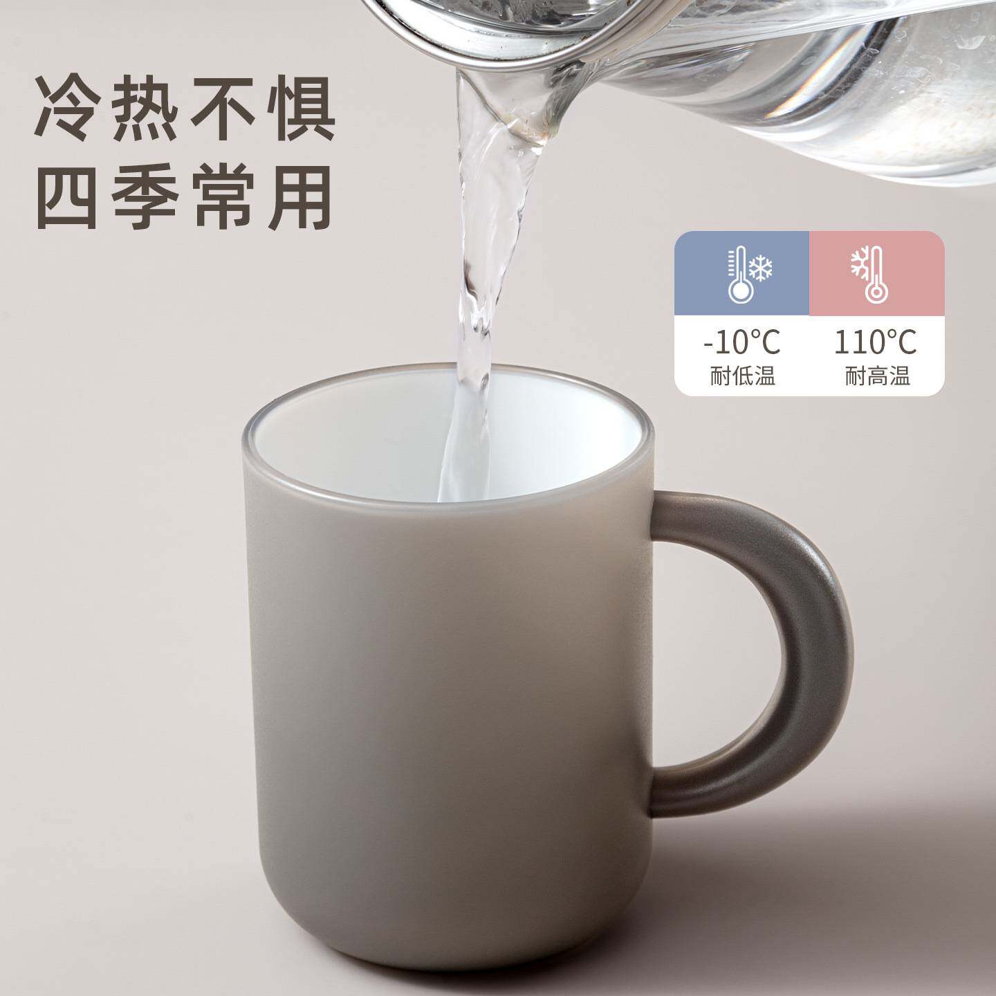 2026新款高颜值牙杯牙缸儿童情侣塑料马克杯洗漱杯刷牙杯子漱口杯