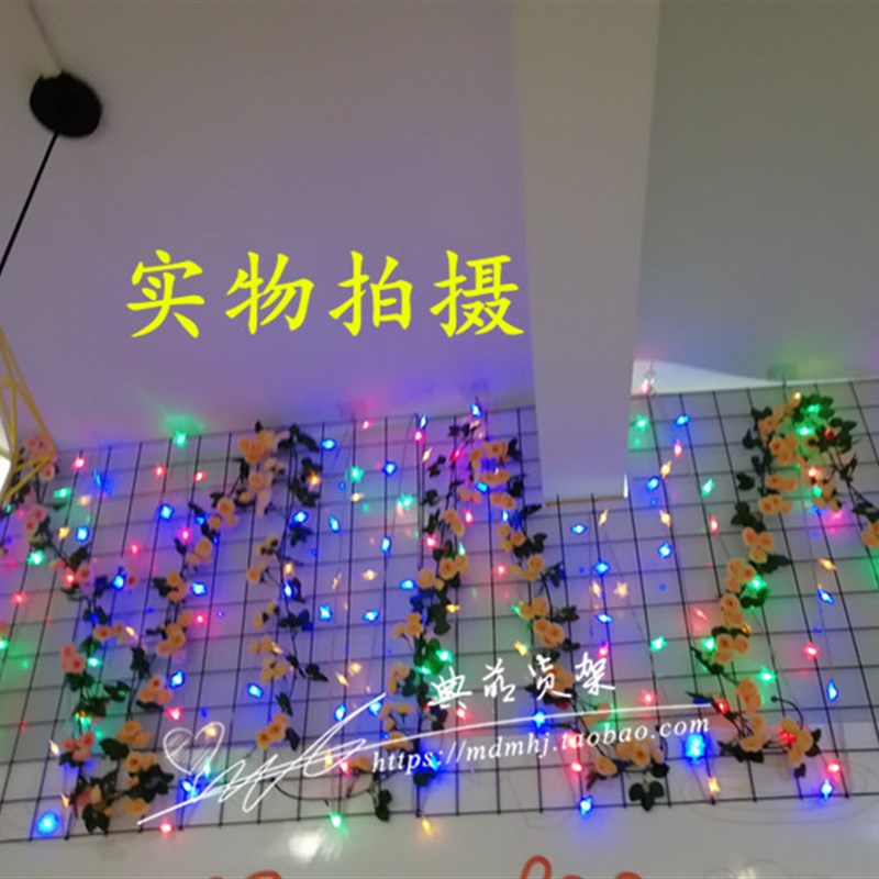 热销多功能网片格子网格挂钩摆摊货架铁丝网架饰品架商店超市促销