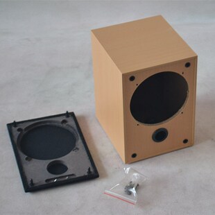 热销3寸喇叭空箱 3寸喇叭木质箱体 喇叭盒 罩 带低音导相孔木箱送
