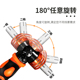 热销省力多工能棘轮螺丝刀刀柄套装 双向快速拐弯器万能一字十字螺