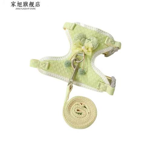 热销猫绳牵引绳防挣脱可调节款猫咪专用宠物外出网红高颜值猫链遛