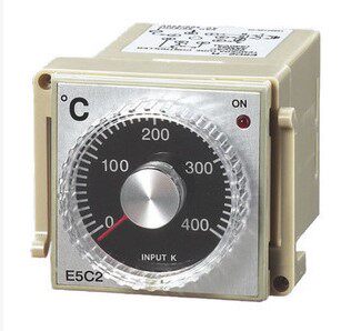 热销指针温度控制器E5C2-R 温控仪 温控器 K型 0-399 220V 温控