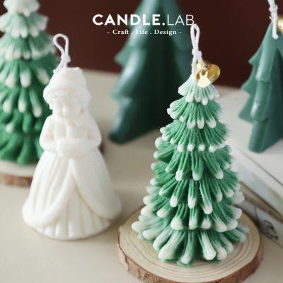 CANDLE.LAB | 圣诞节立体圣诞树节日自制DIY香薰蜡烛硅胶模具