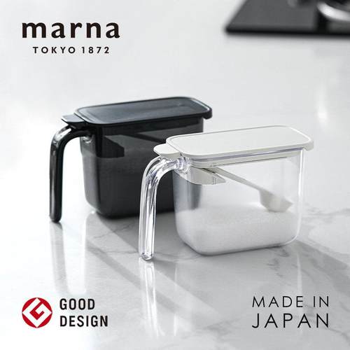 日本进口MARNA调料罐家用厨房调料盒调味罐盐罐组合套装调料瓶罐