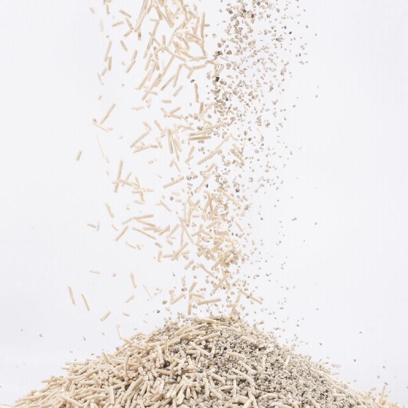 皮蛋猫砂pidan豆腐破碎膨润土混合砂隐血颗粒除臭抗菌易结团猫沙