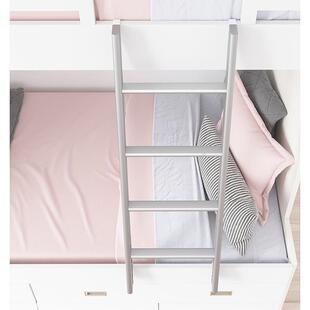 定制上下床挂梯子母床儿童床梯子宿舍爬梯直梯家用楼梯铁梯落地梯