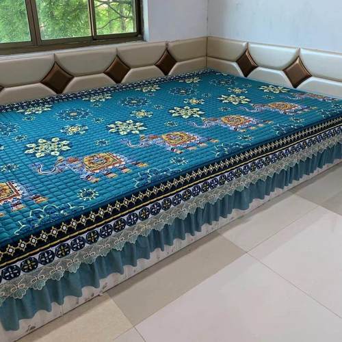 农村大炕上的床盖夹棉东北大炕四季通用床盖客厅炕垫可机洗一面绒