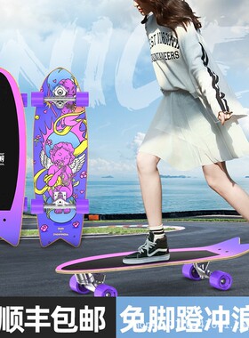 SWAY斯威正品陆地冲浪板滑板陆冲板专业成人少儿初学者弹簧桥