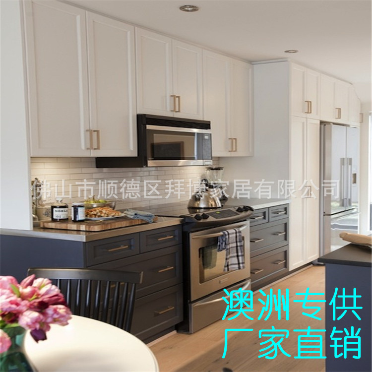 佛山工厂橱柜订置整体厨房橱柜石英石台面吊柜柜体门板衣柜浴室