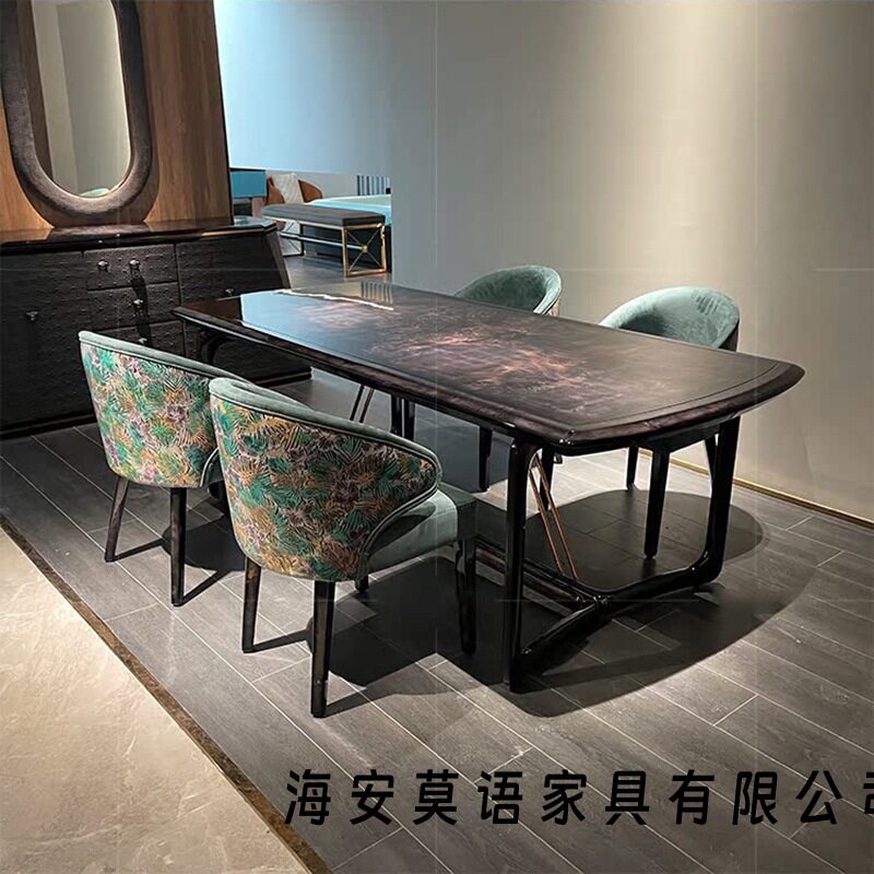 宾利BENTLEY后现代轻奢休闲椅意大利造型奢华椅港式餐椅可颜色