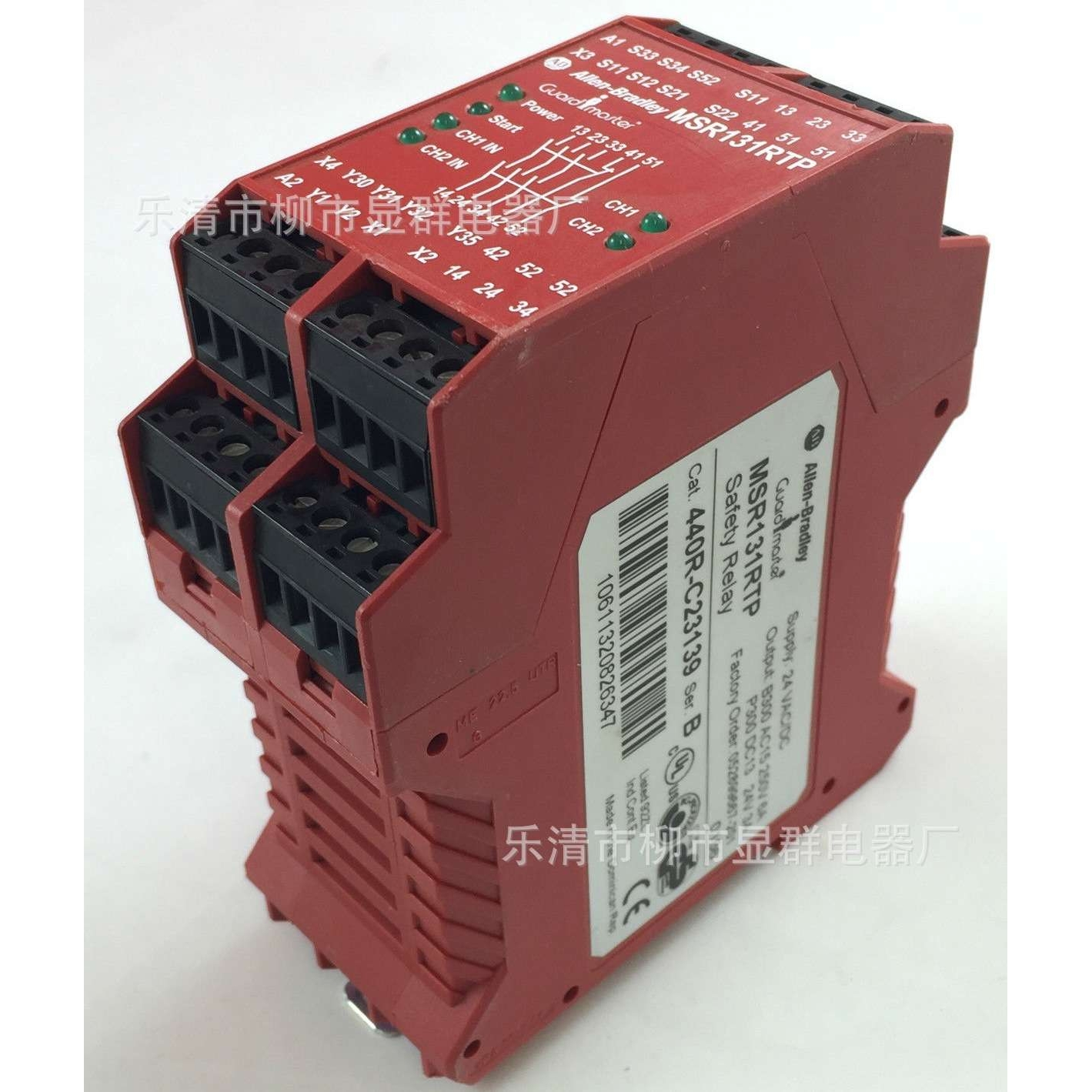 Allen Bradley MSR131RTP 继电器监控 440R-C23139 24VAC/D