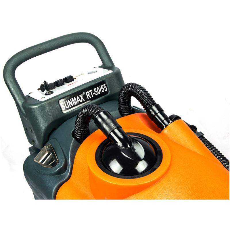 SUNM款AX地洗T机R-50手推式洗地机电瓶工厂车间商场88886洗地机商