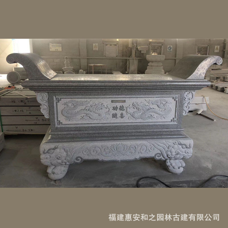 石雕香案佛桌子款式图 福建青石石材加工 中式仿古石供台