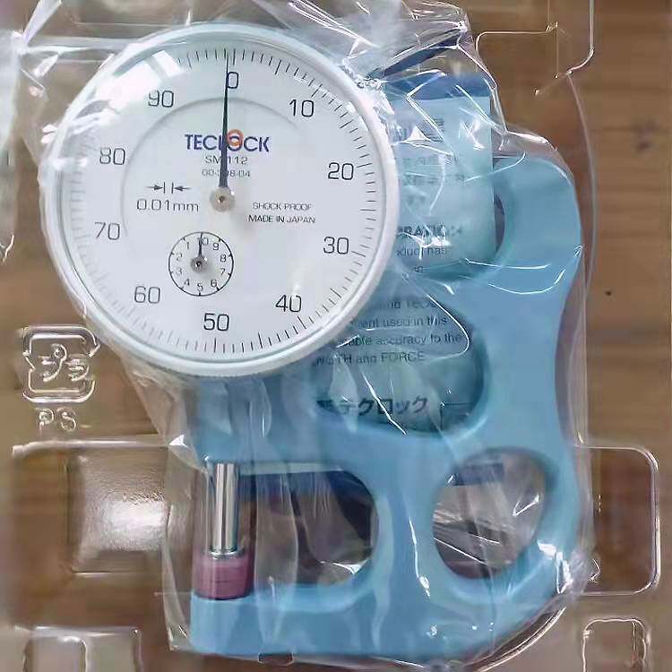 SM-112测厚规得乐牌厚薄规TECLOCK厚度计