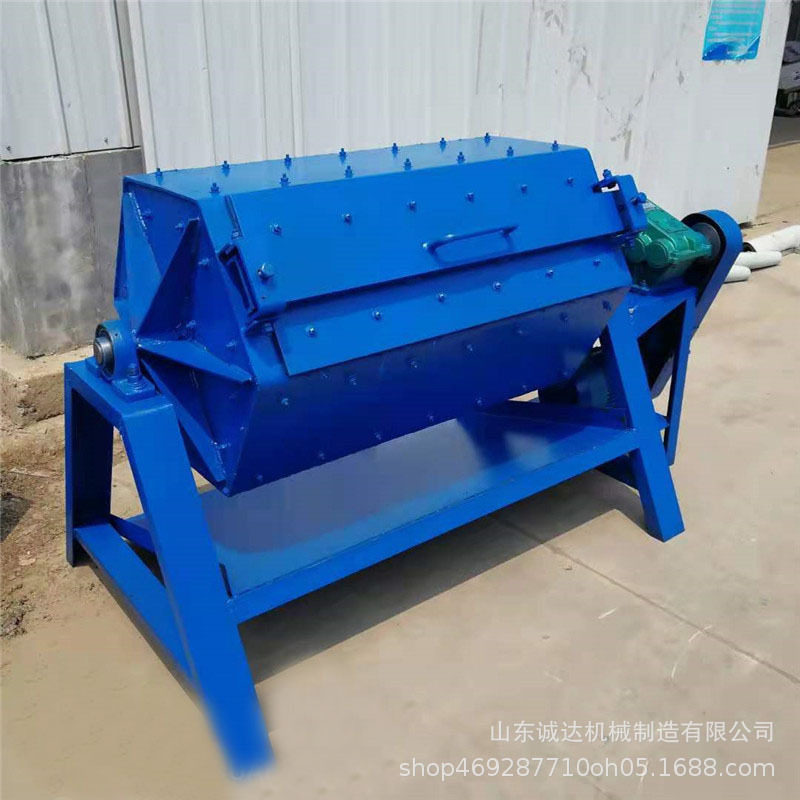 六角滚筒抛光机厂家 五金配件翻新除锈机 滚筒式研磨打磨机