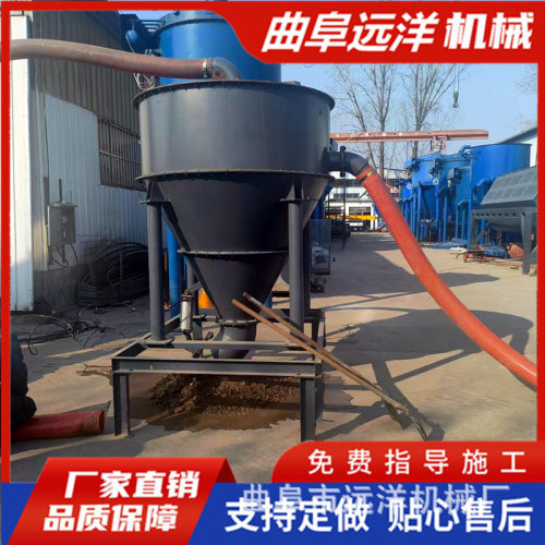 马路吸石子设备泥浆负压抽料机粉煤灰吸料机真空输送机移动式吸料