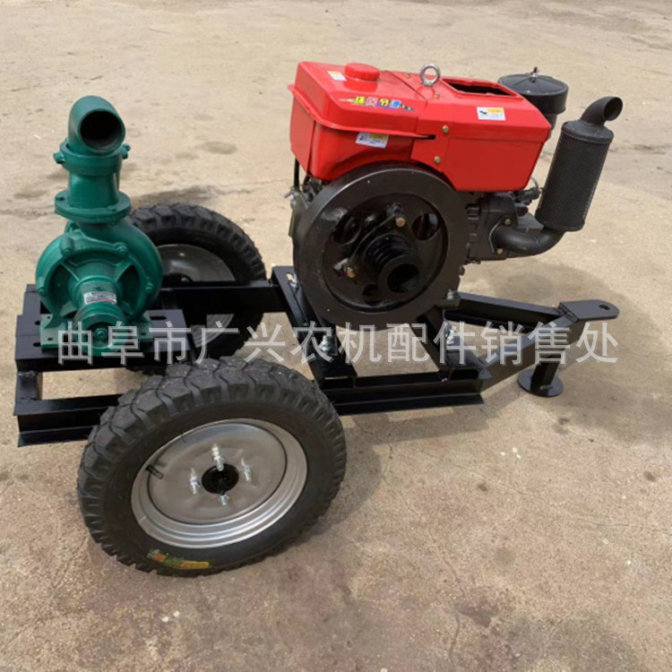 操作简单水冷柴油3寸离心泵城市排水防汛抽水机农田抗旱灌溉泵