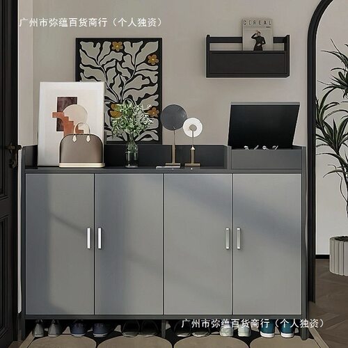 鞋柜家用门口客厅入户玄关柜子置物柜鞋架大容量收纳柜多层储物柜