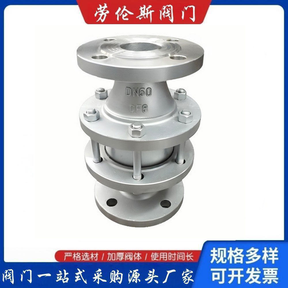 ZHQ-B氢气阻火器多层不锈钢阻火芯双重阻火氢气专用管道阻火器