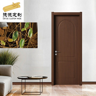 欧式室内隔音门实木复合套装门烤漆免漆卧室静音门