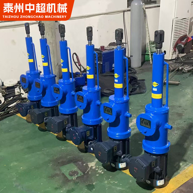 定做工业级电动推杆直式大推力往复升降伸缩电液升降器