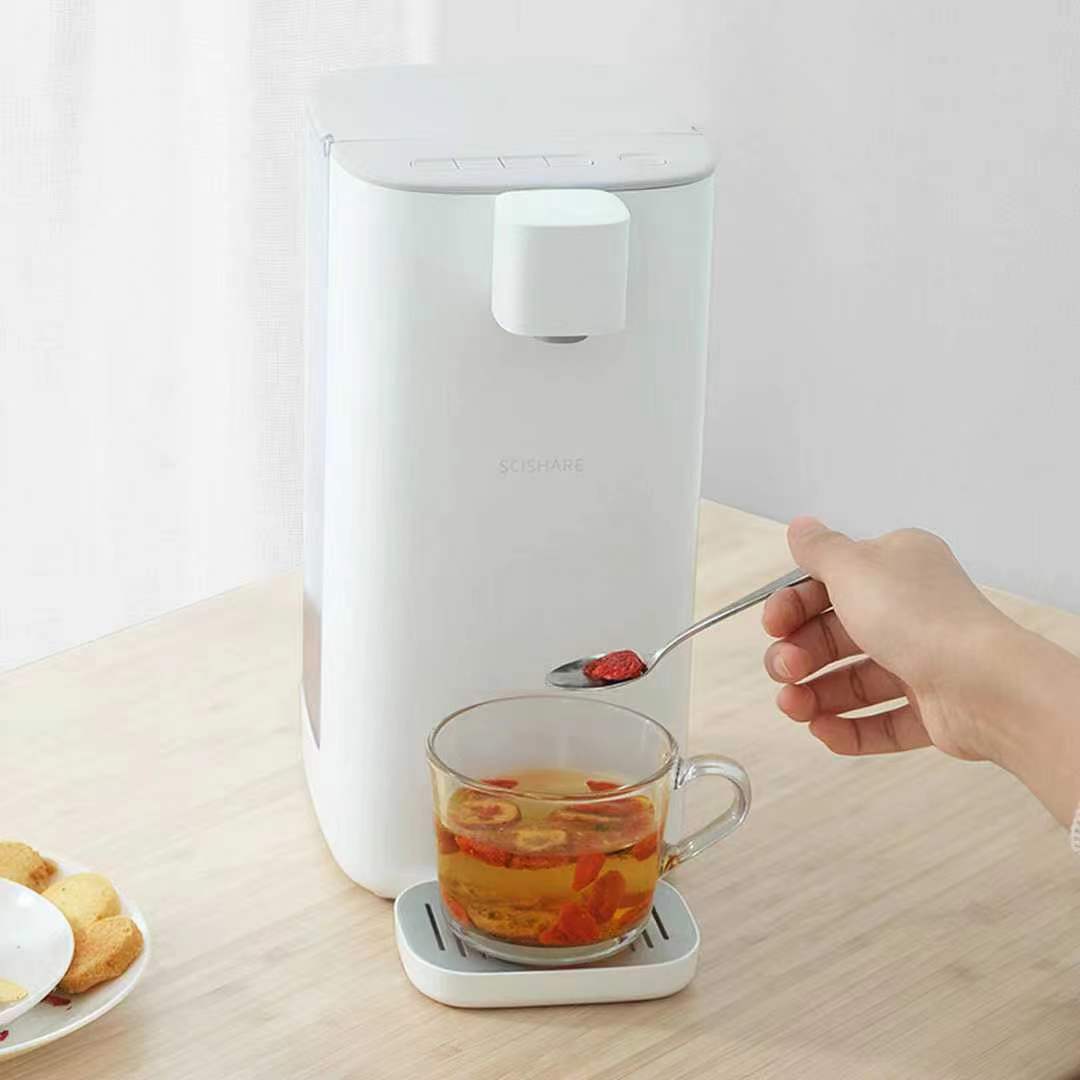 心想即热饮水机 3.0L 灰+白 温热型 即热即出四挡水温贴心氛围灯