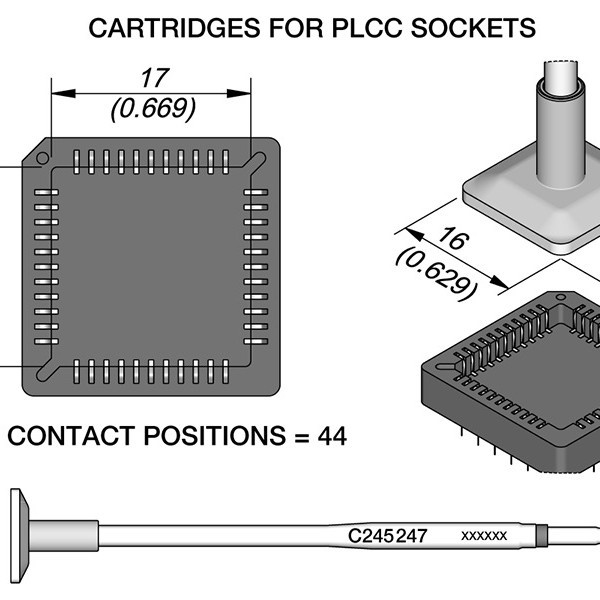 JBC原装烙铁头通用型手柄专用C245系列插孔烙铁头焊头烙铁芯正品