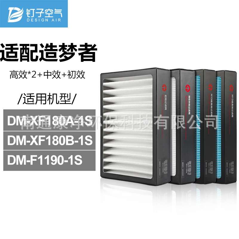适配造梦者家用/中央恒氧新风系统 耗材全系列型号过滤网滤芯套装