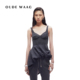 复古垂坠水洗旋转女装 OUDE WAAG 吊带上衣