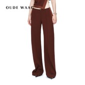 WAAG 25秋冬新款 精致优雅利落精裁燕尾西装 OUDE 裤