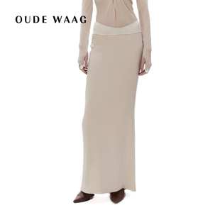 半裙 利落简约高级质感拼接直筒女装 OUDE WAAG