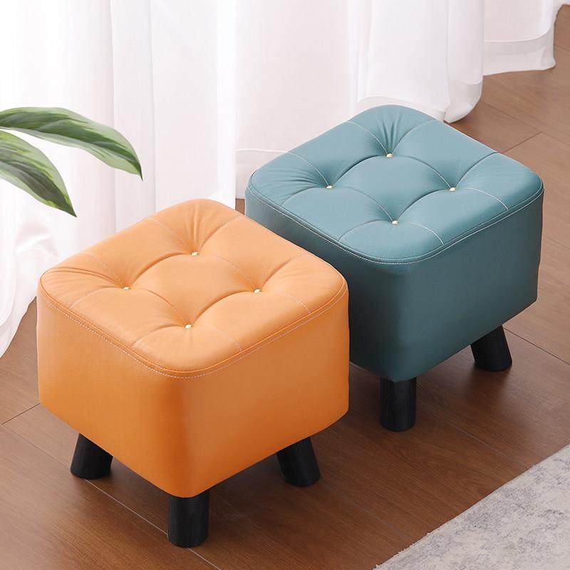 小凳子家用客厅茶几凳实木沙发凳脚踏门口换鞋矮凳创意科技布墩子,住宅家具,矮凳,淘宝优惠券,粉丝福利购,淘宝优惠卷