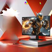 AOC 2K显示器27英寸180Hz电脑屏幕入门电竞高清显示屏Q27G40E壁挂