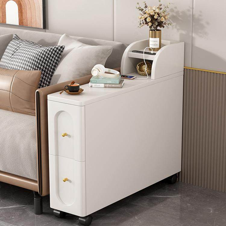 边几客厅带插座沙发边柜侧边柜可移动带轮角几扶手柜缝隙窄边柜,住宅家具,角几/边几,淘宝优惠券,粉丝福利购,淘宝优惠卷