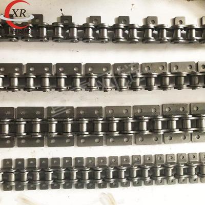 工业不锈钢弯板传动炼条12A16A定制双节距非标输送炼条刮板机炼条