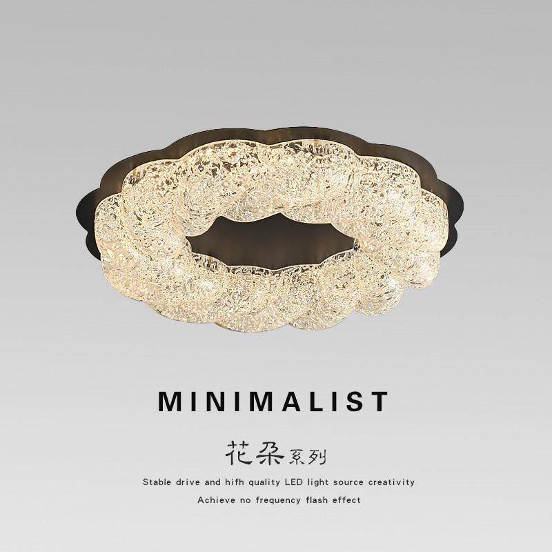 意式极简卧室吸顶灯简约现代2025新款创意大气护眼房间主灯