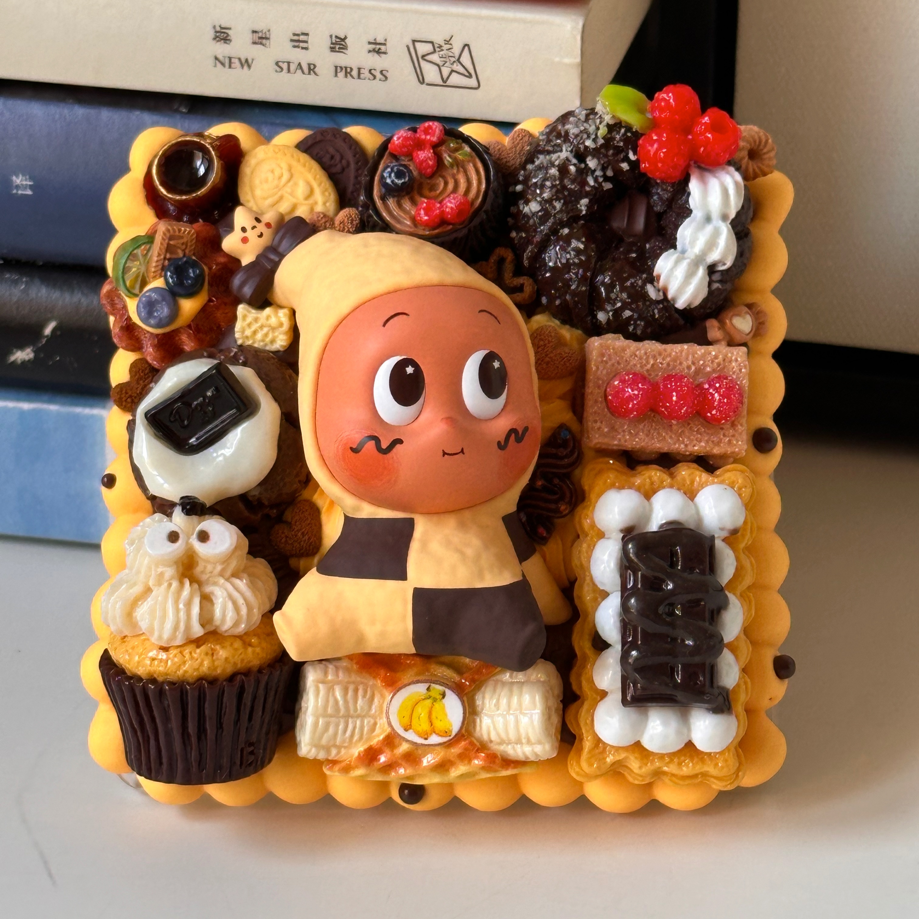 正版星星人DIY可爱奶油冰箱贴