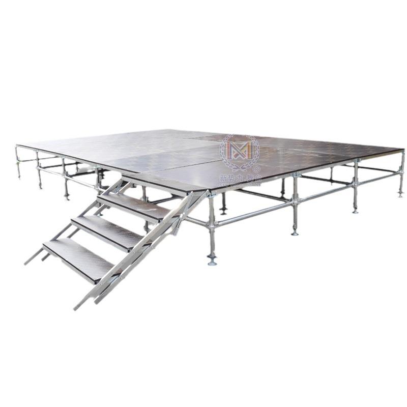 舞台厂家婚庆舞台t台活动演出移动折叠雷亚快装舞台架子桁架舞台