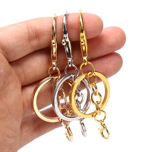 极速 Keychain Lobster Clasp 30mm 80mm Ring Key 5pcs Long