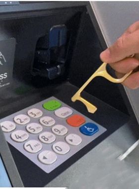 Noncontact Door Opener Shopping Cart Handle Antiinfection