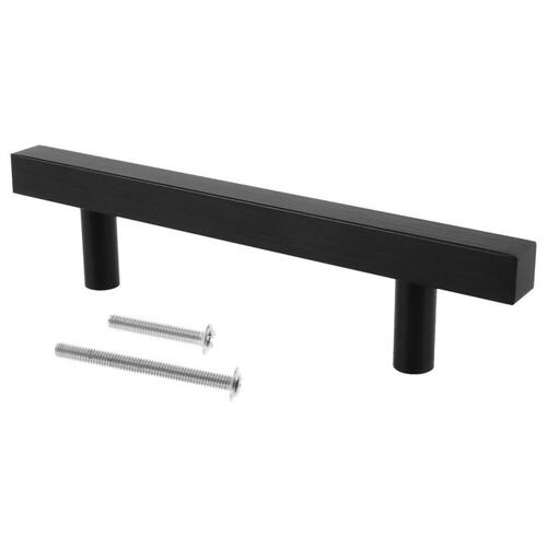 极速Modern Alloy Black Cabinet Handle Square Furniture T Har