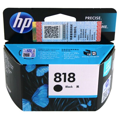 极速原装惠普818墨盒 HP 2418 F4288 D2568 D2668打印机墨盒 黑色