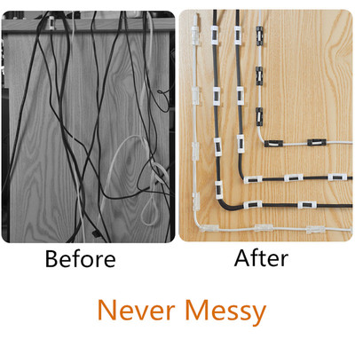 极速20PCS Cable Organizer Wire Winder  Earphone Cord Holder