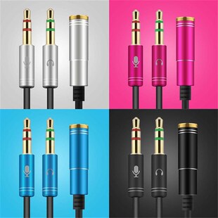 Converter Cable Compute Earphone Converting Phone 极速3.5
