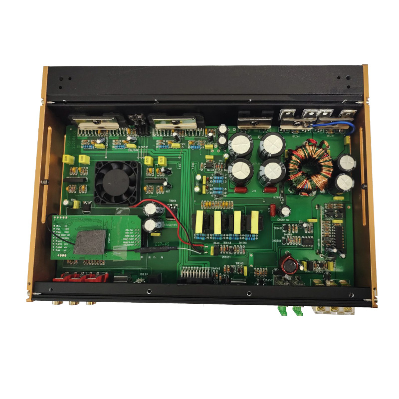 新品大功率A级甲类6路p汽车无失真安装31段DSP四路声道功放音响改