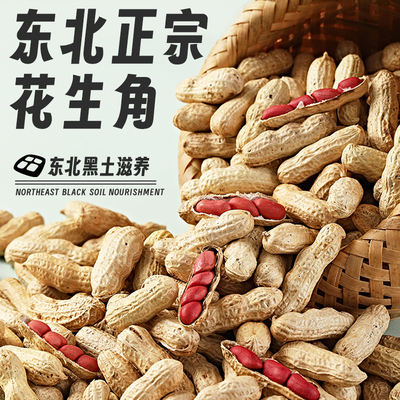 红皮花生2025年农家新货生熟可选