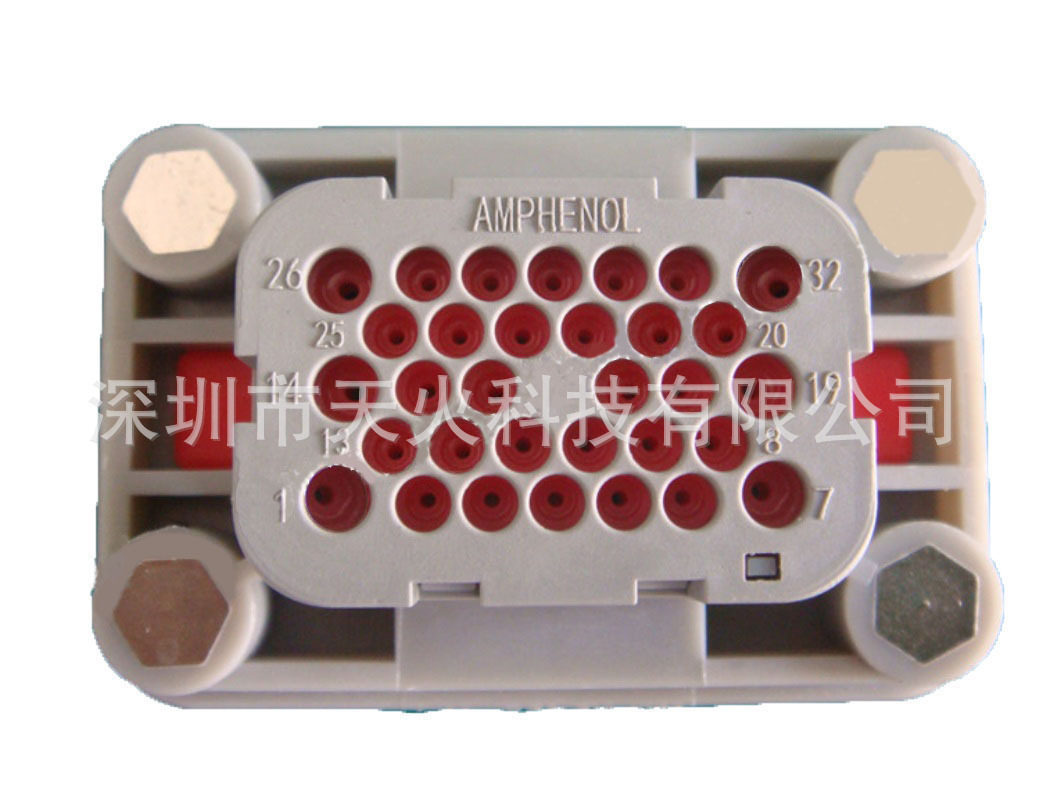 Amphenol 工业连接器 安费诺重负荷电源连接器C146 10G010 500 1
